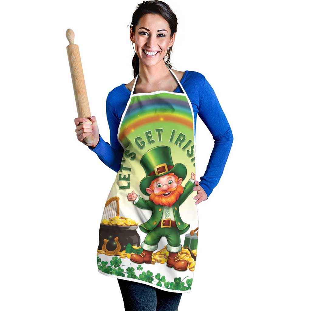 Ireland St Patricks Day Apron Lets Get Irish