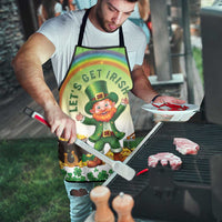 Ireland St Patricks Day Apron Lets Get Irish