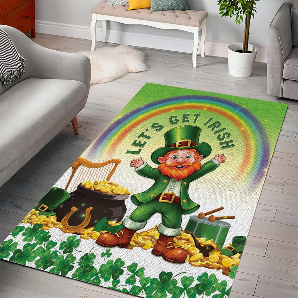 Ireland St Patricks Day Area Rug Lets Get Irish