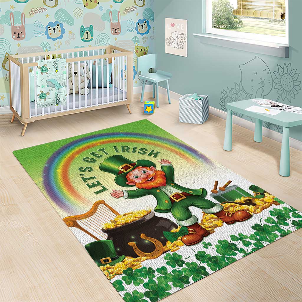 Ireland St Patricks Day Area Rug Lets Get Irish