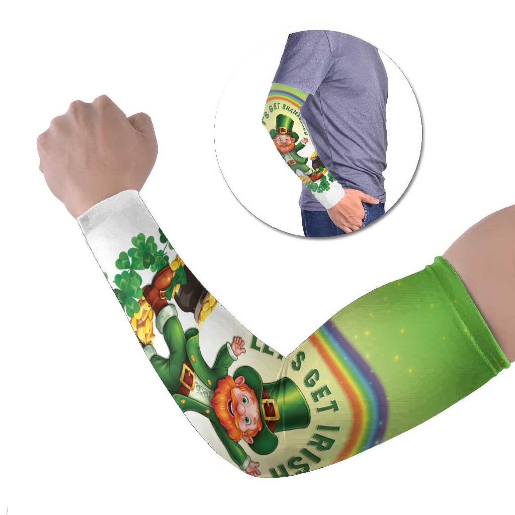 Ireland St Patricks Day Arm Sleeves Lets Get Irish