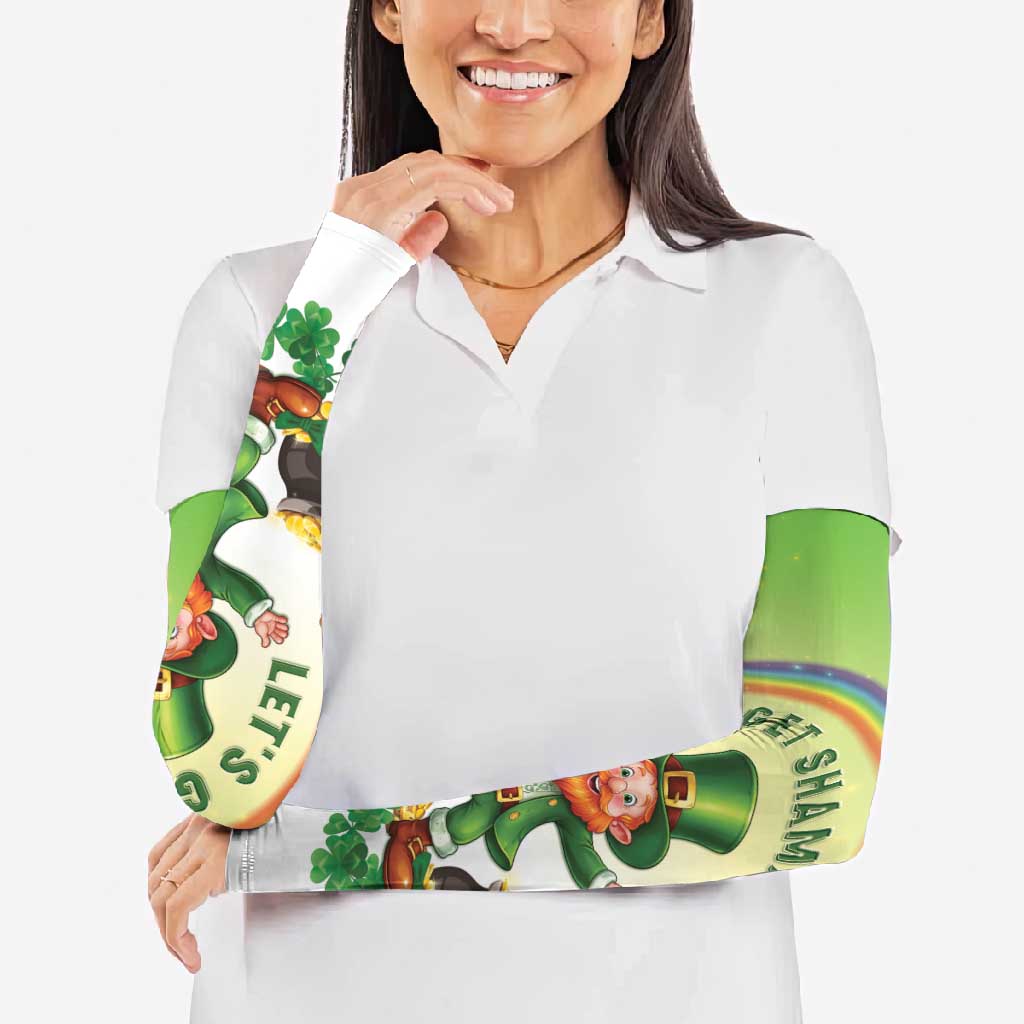 Ireland St Patricks Day Arm Sleeves Lets Get Irish