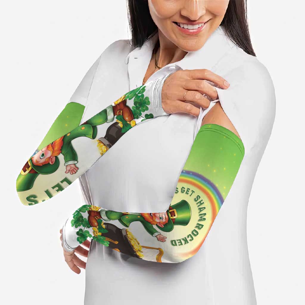 Ireland St Patricks Day Arm Sleeves Lets Get Irish