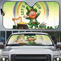 Ireland St Patricks Day Auto Sun Shade Lets Get Irish