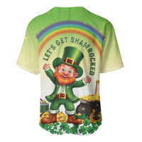 Ireland St Patricks Day Baseball Jersey Lets Get Irish