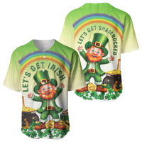 Ireland St Patricks Day Baseball Jersey Lets Get Irish