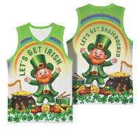 Ireland St Patricks Day Basketball Jersey Lets Get Irish