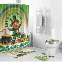 Ireland St Patricks Day Bathroom Set Lets Get Irish