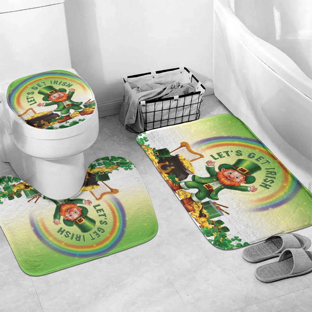 Ireland St Patricks Day Bathroom Set Lets Get Irish