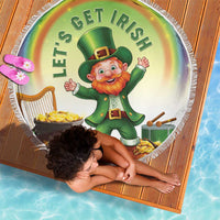 Ireland St Patricks Day Beach Blanket Lets Get Irish