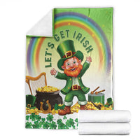 Ireland St Patricks Day Blanket Lets Get Irish