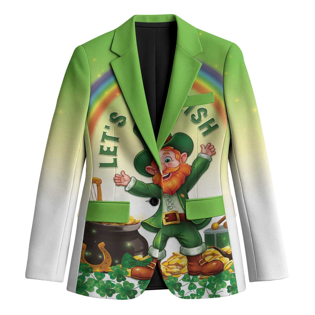 Ireland St Patricks Day Blazer Lets Get Irish