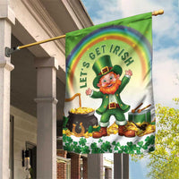 Ireland St Patricks Day Garden Flag Lets Get Irish