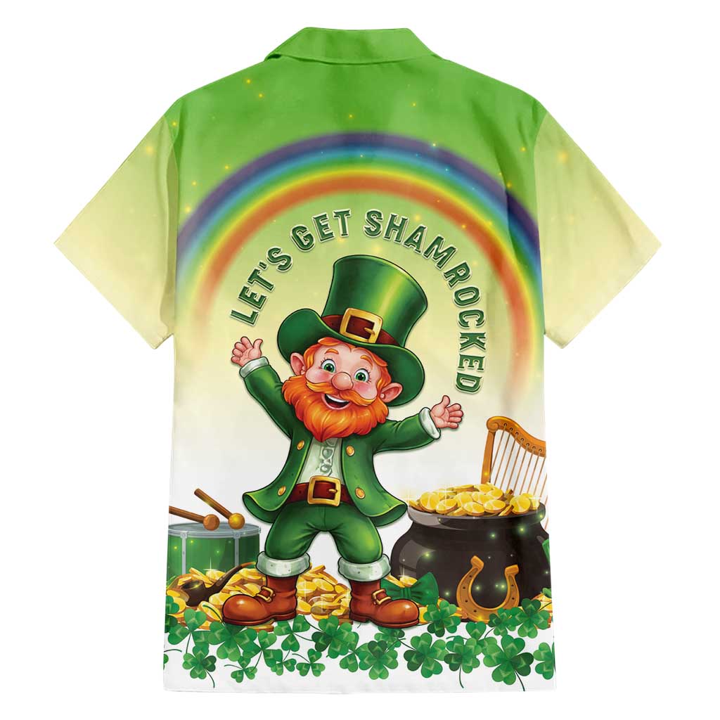 Ireland St Patricks Day Hawaiian Shirt Lets Get Irish