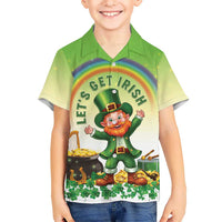 Ireland St Patricks Day Hawaiian Shirt Lets Get Irish
