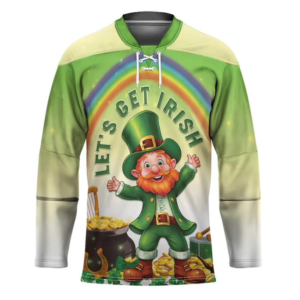 Ireland St Patricks Day Hockey Jersey Lets Get Irish