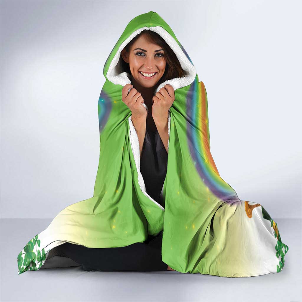 Ireland St Patricks Day Hooded Blanket Lets Get Irish
