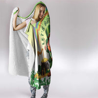 Ireland St Patricks Day Hooded Blanket Lets Get Irish