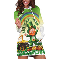 Ireland St Patricks Day Hoodie Dress Lets Get Irish