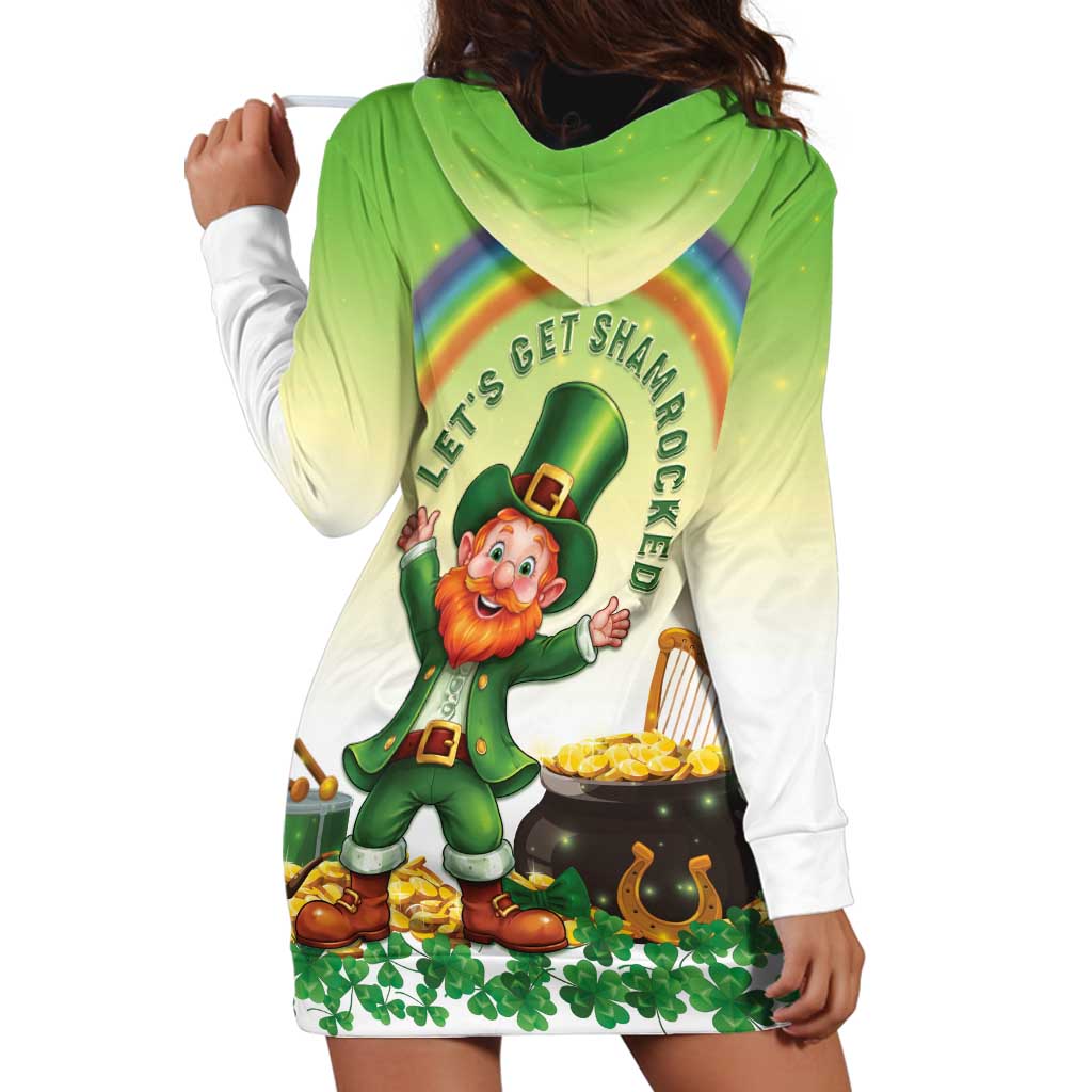 Ireland St Patricks Day Hoodie Dress Lets Get Irish