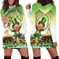 Ireland St Patricks Day Hoodie Dress Lets Get Irish