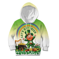 Ireland St Patricks Day Kid Hoodie Lets Get Irish