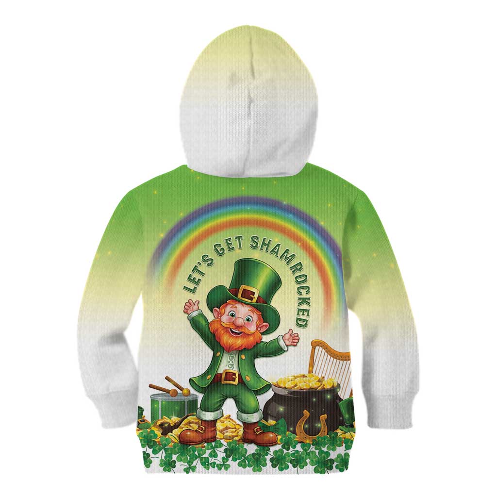Ireland St Patricks Day Kid Hoodie Lets Get Irish