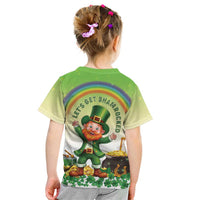 Ireland St Patricks Day Kid T Shirt Lets Get Irish
