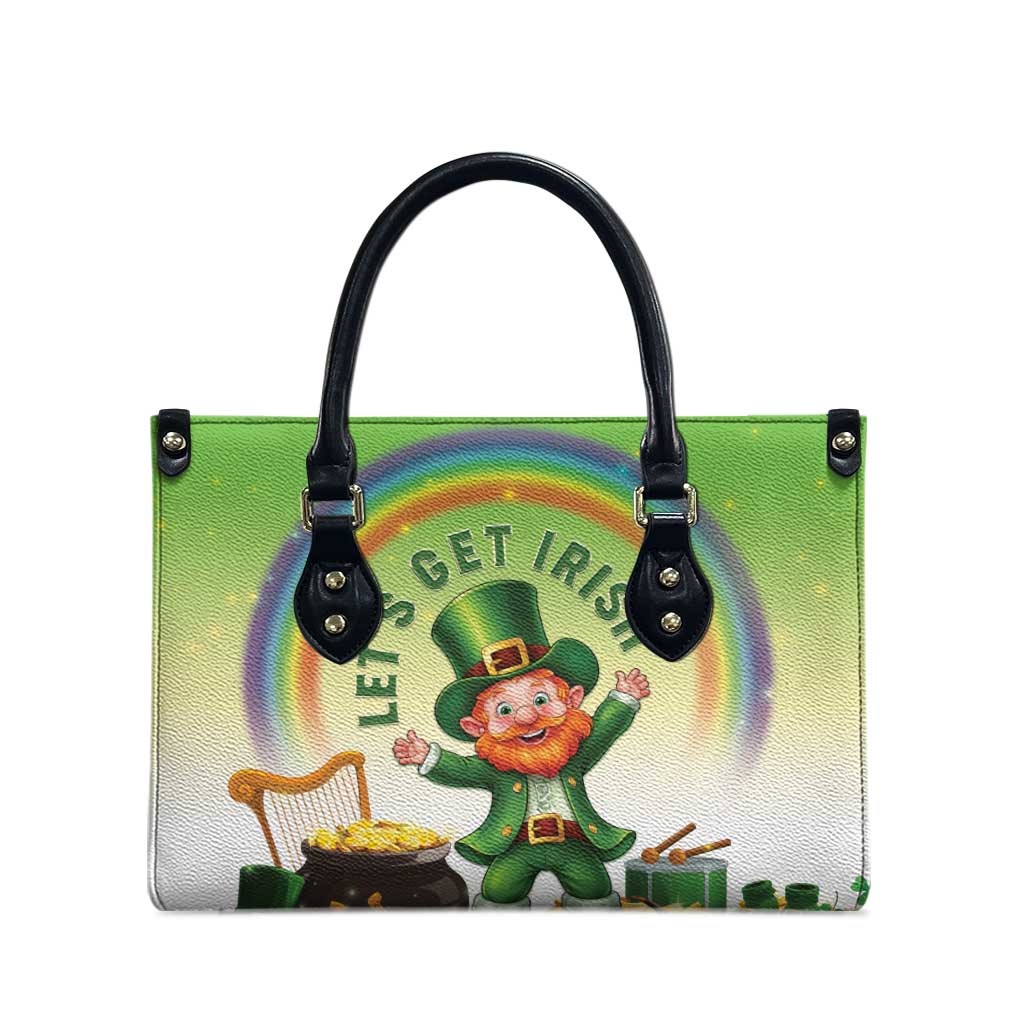 Ireland St Patricks Day Leather Bag Lets Get Irish