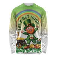 Ireland St Patricks Day Long Sleeve Shirt Lets Get Irish