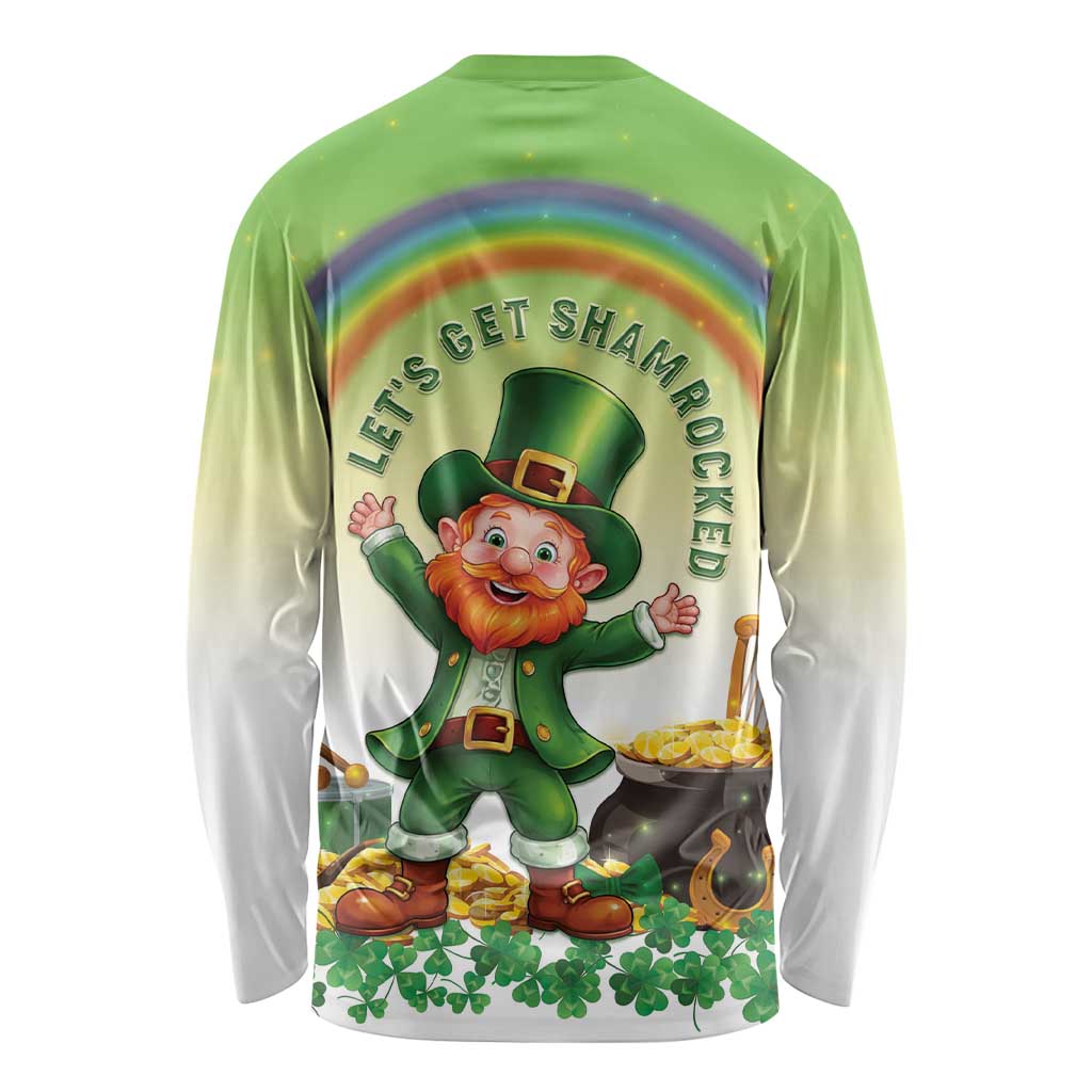 Ireland St Patricks Day Long Sleeve Shirt Lets Get Irish