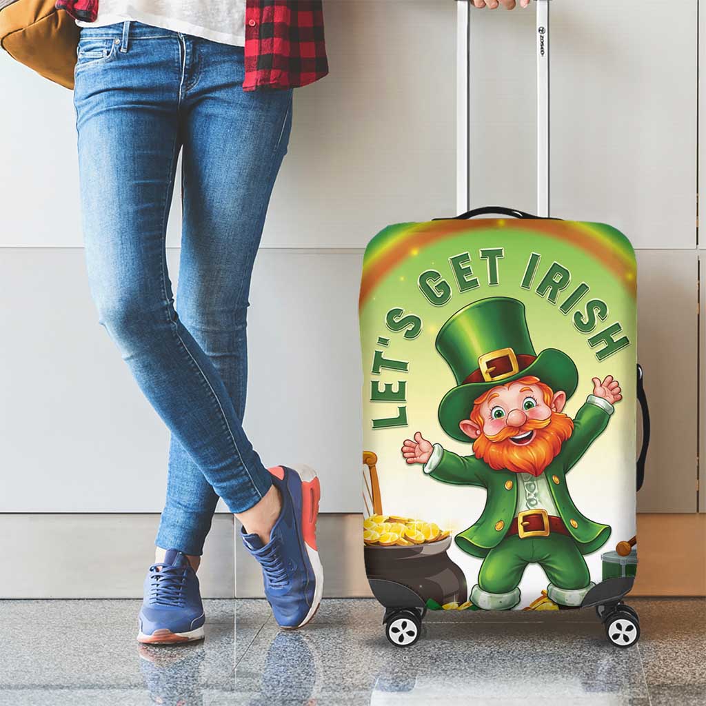 Ireland St Patricks Day Luggage Cover Lets Get Irish