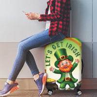 Ireland St Patricks Day Luggage Cover Lets Get Irish