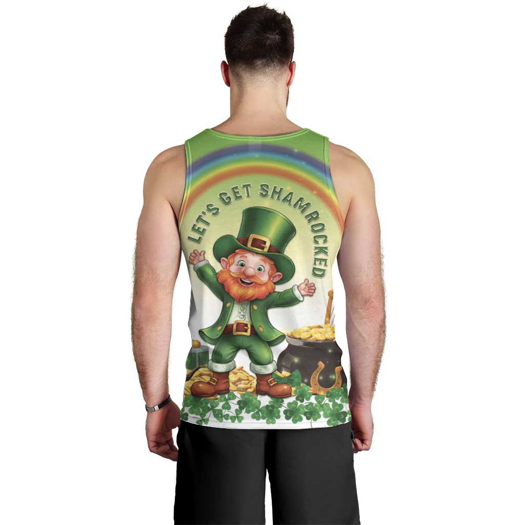 Ireland St Patricks Day Men Tank Top Lets Get Irish