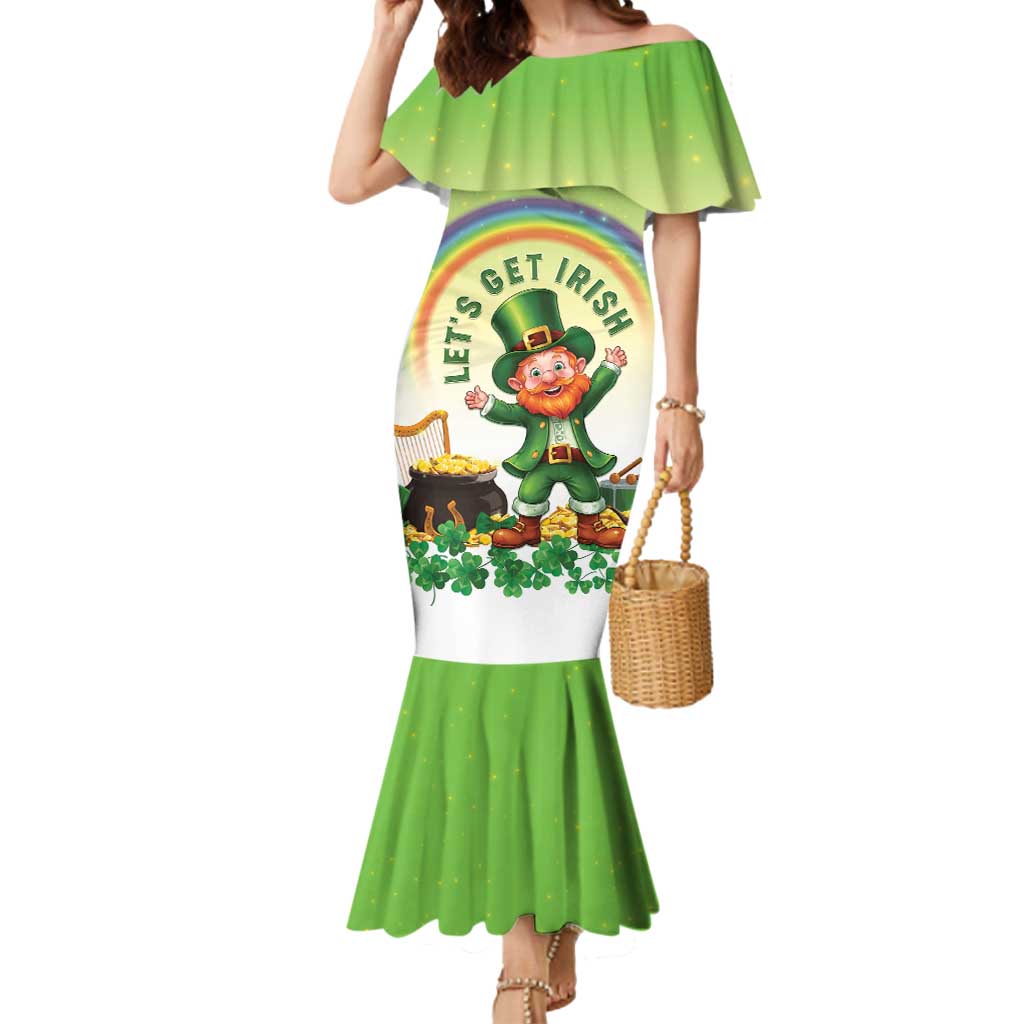 Ireland St Patricks Day Mermaid Dress Lets Get Irish