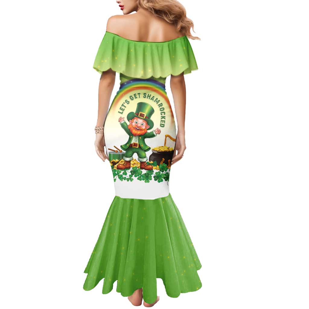 Ireland St Patricks Day Mermaid Dress Lets Get Irish