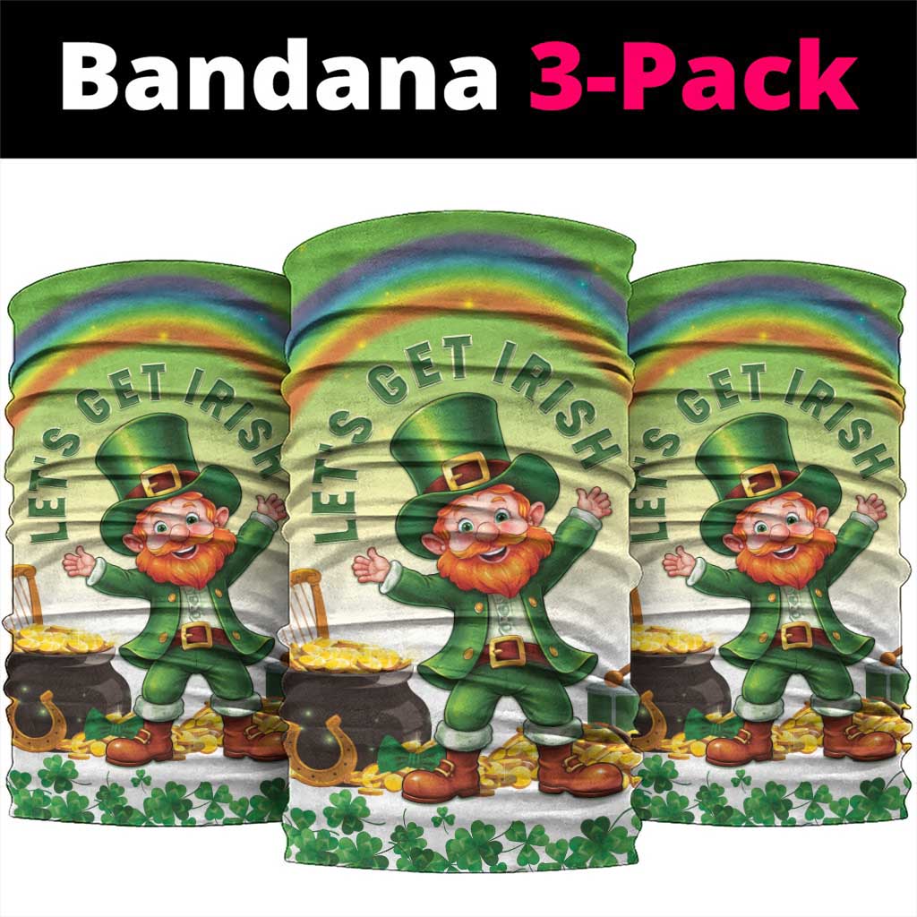 Ireland St Patricks Day Neck Gaiter Lets Get Irish