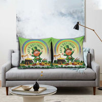 Ireland St Patricks Day Pillow Cover Lets Get Irish