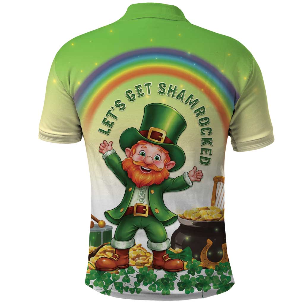Ireland St Patricks Day Polo Shirt Lets Get Irish