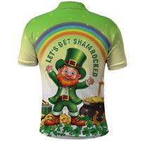 Ireland St Patricks Day Polo Shirt Lets Get Irish