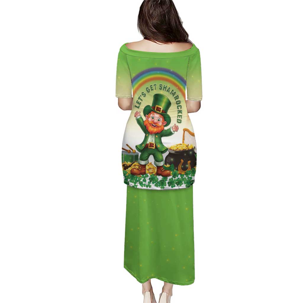 Ireland St Patricks Day Puletasi Lets Get Irish