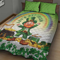 Ireland St Patricks Day Quilt Bed Set Lets Get Irish