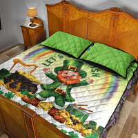 Ireland St Patricks Day Quilt Bed Set Lets Get Irish
