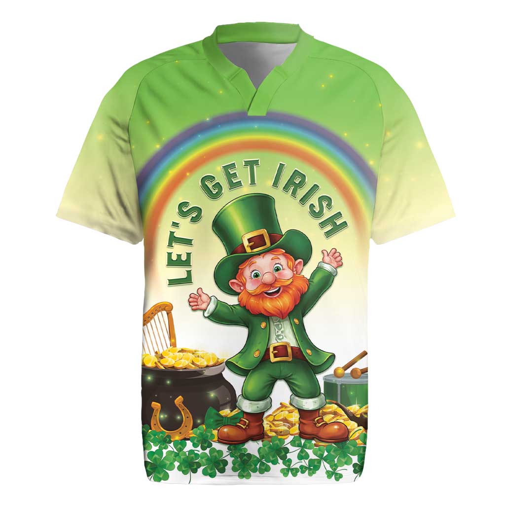 Ireland St Patricks Day Rugby Jersey Lets Get Irish