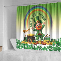 Ireland St Patricks Day Shower Curtain Lets Get Irish