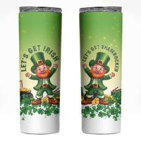 Ireland St Patricks Day Skinny Tumbler Lets Get Irish