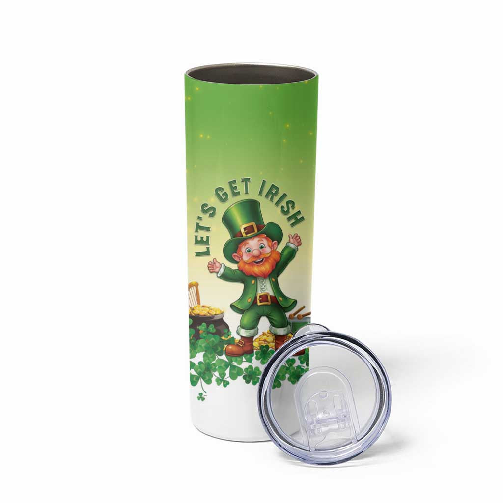 Ireland St Patricks Day Skinny Tumbler Lets Get Irish
