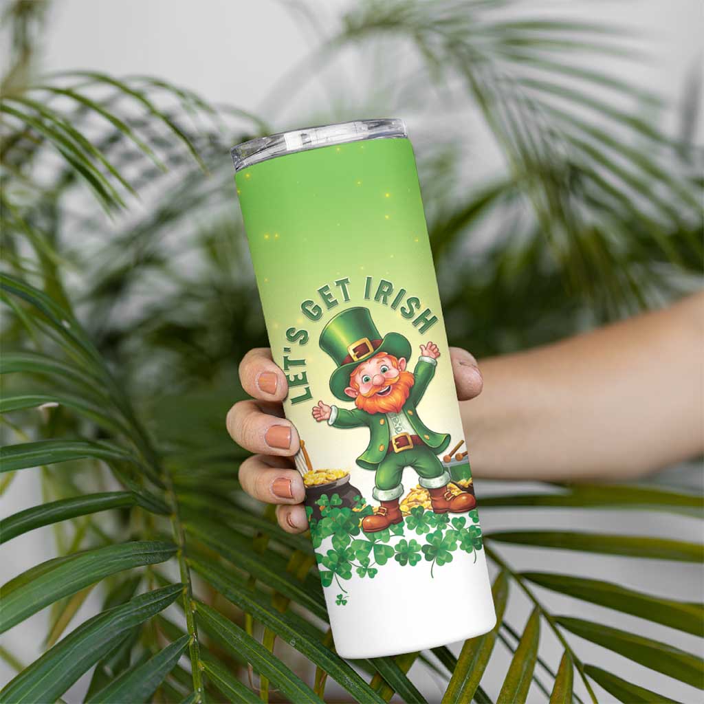 Ireland St Patricks Day Skinny Tumbler Lets Get Irish