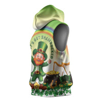 Ireland St Patricks Day Sleeveless Hoodie Lets Get Irish