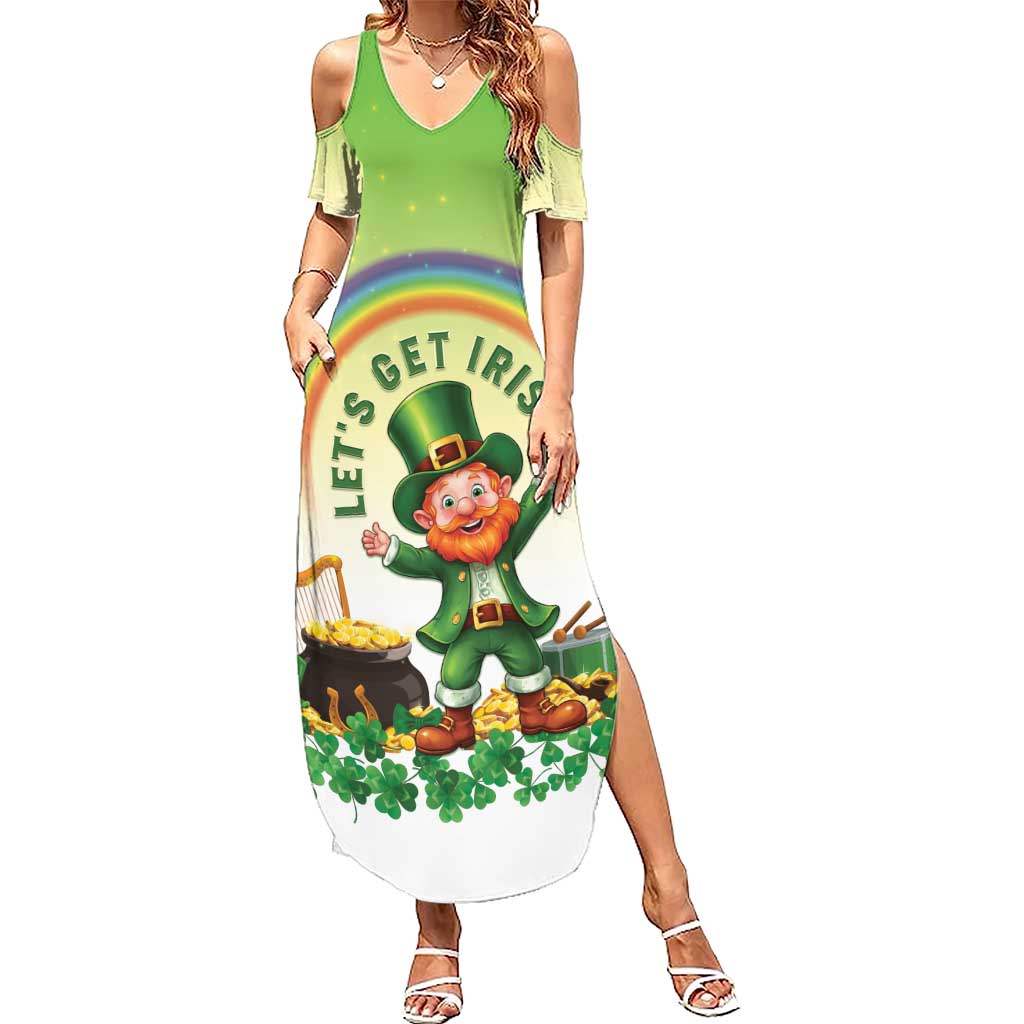 Ireland St Patricks Day Summer Maxi Dress Lets Get Irish